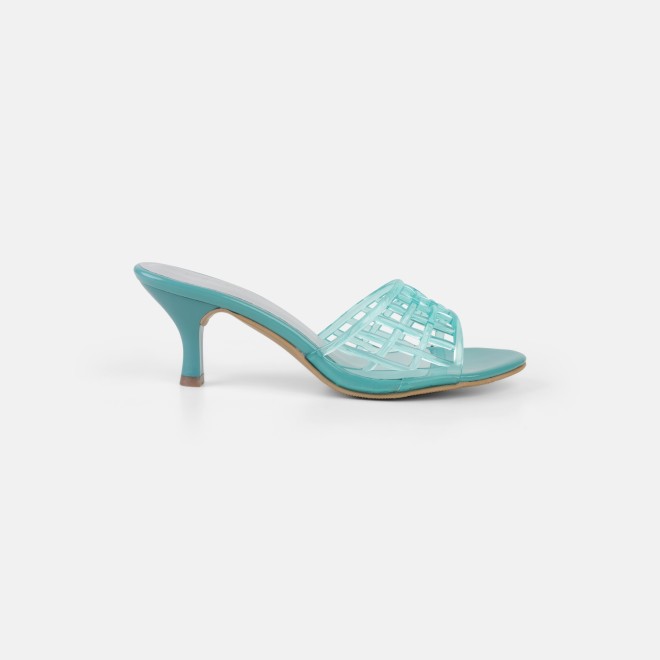 Mochi Women Green Casual Slip Ons (SKU: 40-480-21-36)