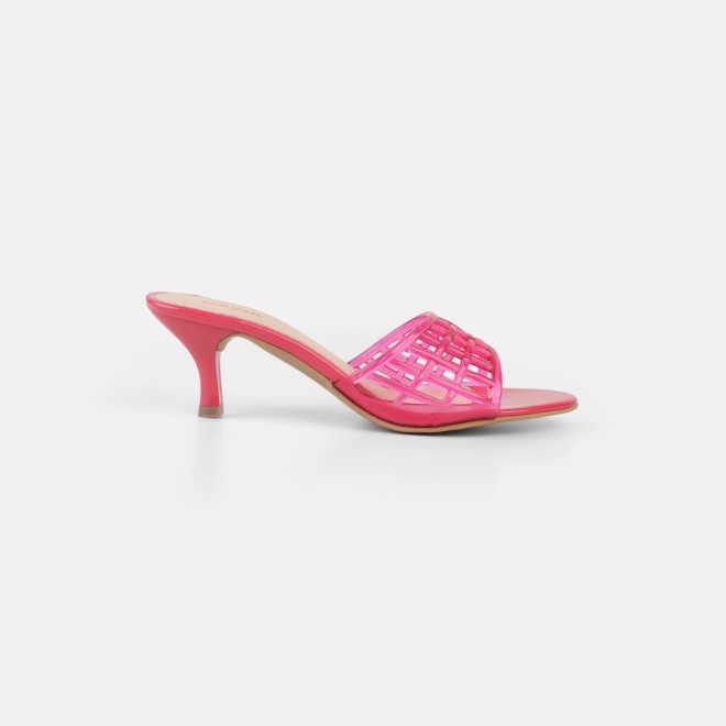 Mochi Women Pink Casual Slip Ons (SKU: 40-480-24-36)