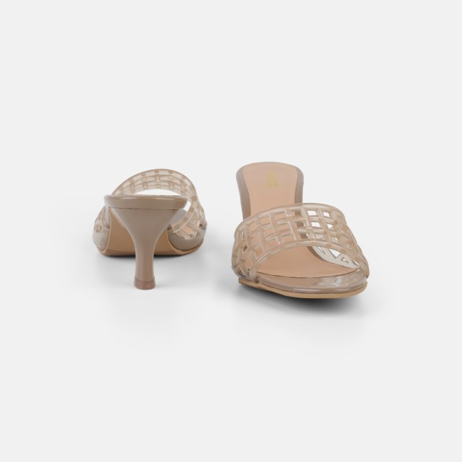 Mochi Women Beige Casual Slip Ons (SKU: 40-480-20-36)