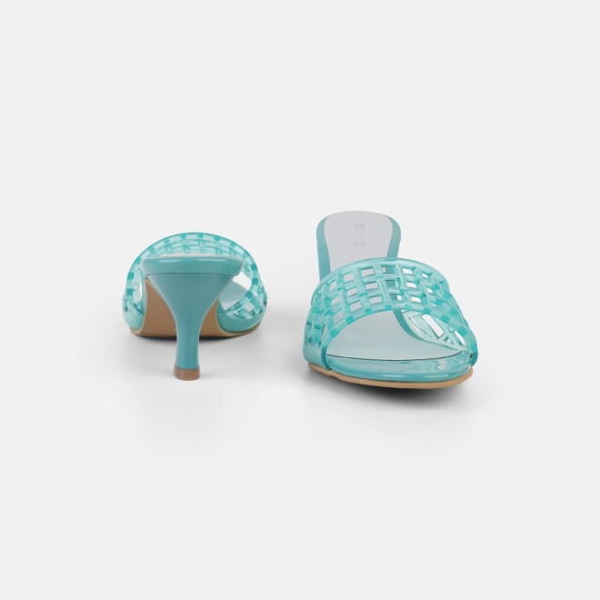 Mochi Women Green Casual Slip Ons (SKU: 40-480-21-36)