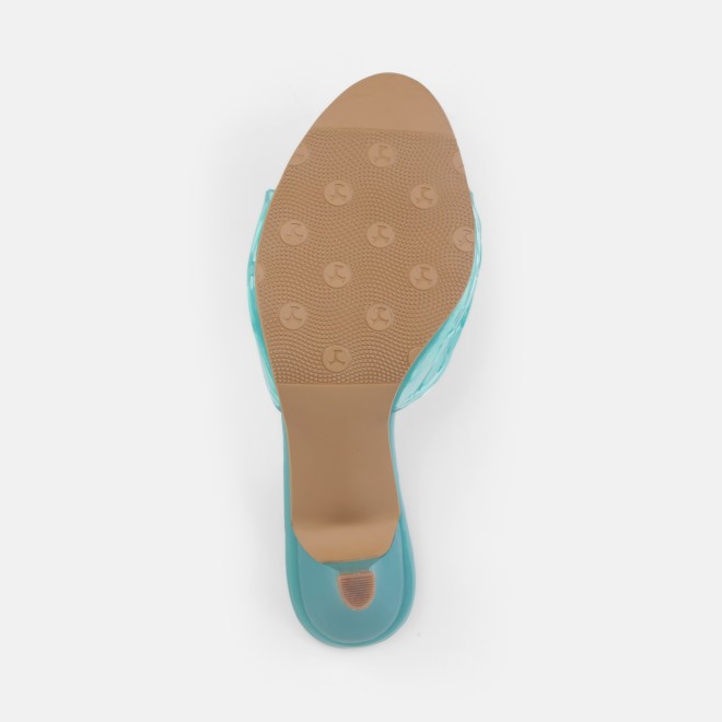 Mochi Women Green Casual Slip Ons (SKU: 40-480-21-36)