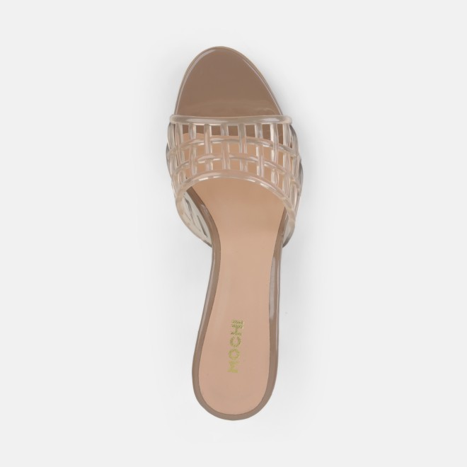 Mochi Women Beige Casual Slip Ons (SKU: 40-480-20-36)