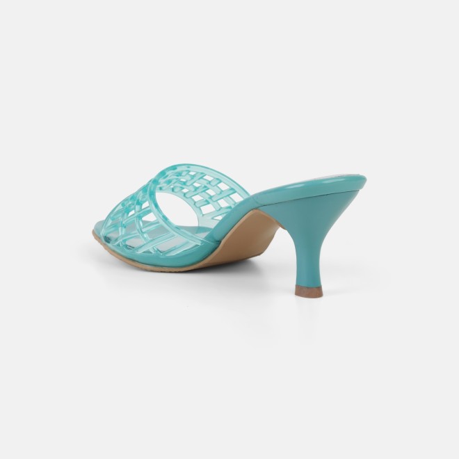 Mochi Women Green Casual Slip Ons (SKU: 40-480-21-36)