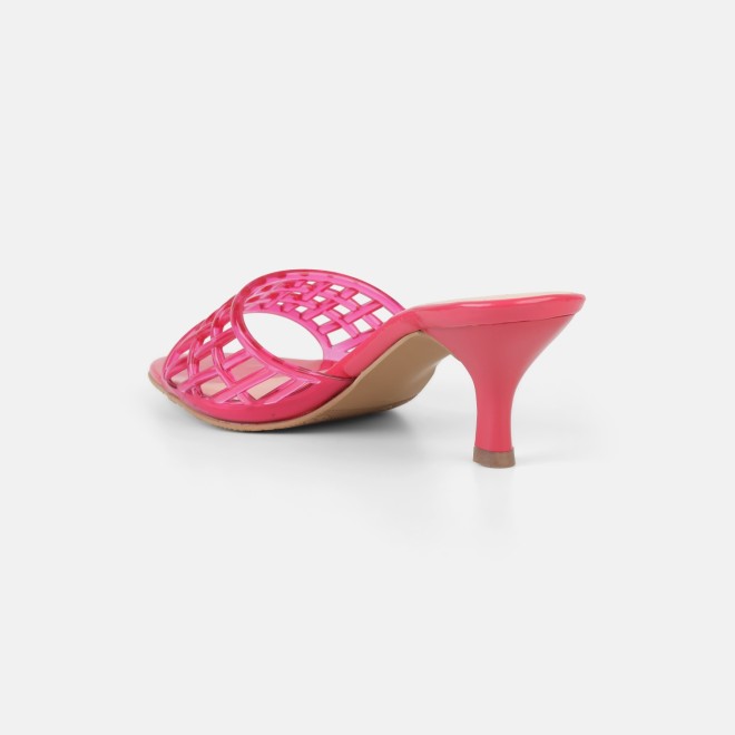 Mochi Women Pink Casual Slip Ons (SKU: 40-480-24-36)