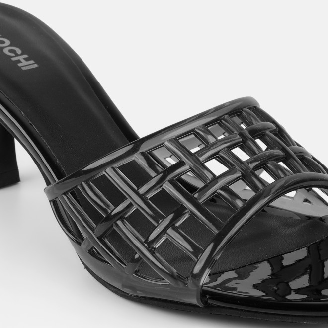 Mochi Women Black Casual Slip Ons (SKU: 40-480-11-36)