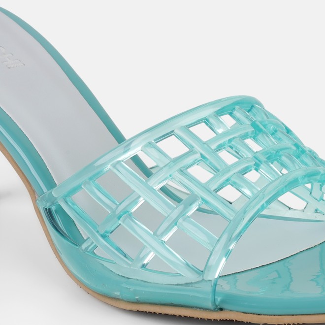 Mochi Women Green Casual Slip Ons (SKU: 40-480-21-36)