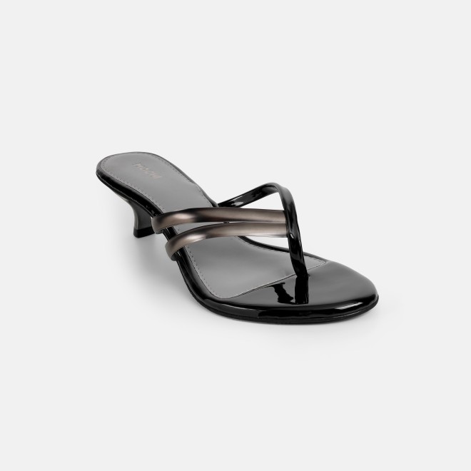 Mochi Women Black Casual Slip Ons (SKU: 40-483-11-36)
