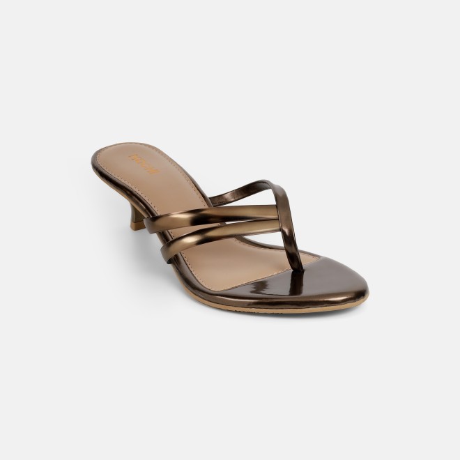 Mochi Women Antic-gold Casual Slip Ons (SKU: 40-483-28-36)