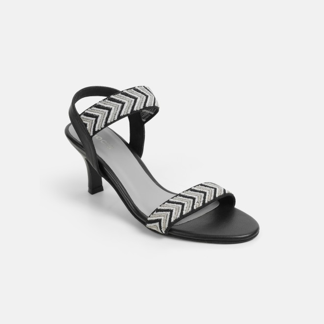Mochi Women Black Casual Sandals (SKU: 40-484-11-36)