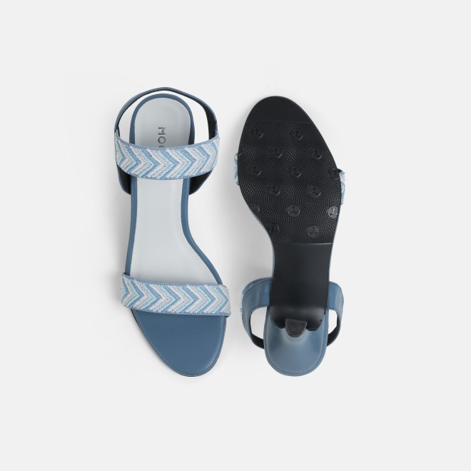 Mochi Women Blue Casual Sandals (SKU: 40-484-45-36)