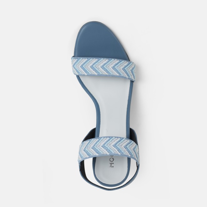 Mochi Women Blue Casual Sandals (SKU: 40-484-45-36)