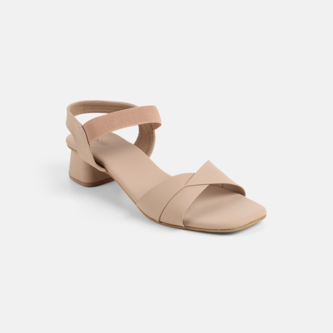 Mochi Women Beige Casual Sandals (SKU: 40-500-20-36)
