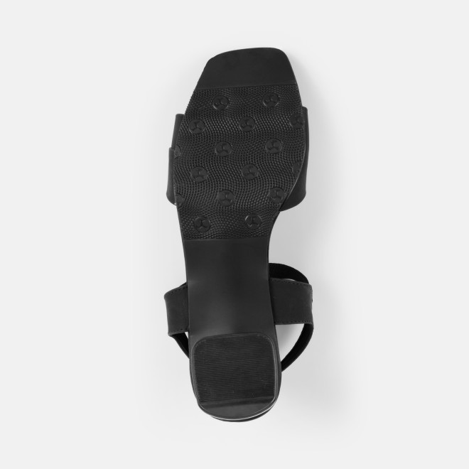 Mochi Women Black Casual Sandals (SKU: 40-500-11-37)