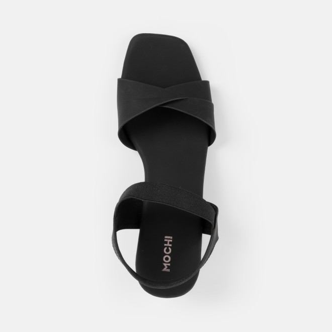 Mochi Women Black Casual Sandals (SKU: 40-500-11-37)