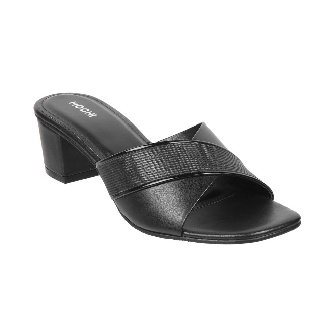 Mochi Women Black Casual Sandals (SKU: 40-53-11-36)