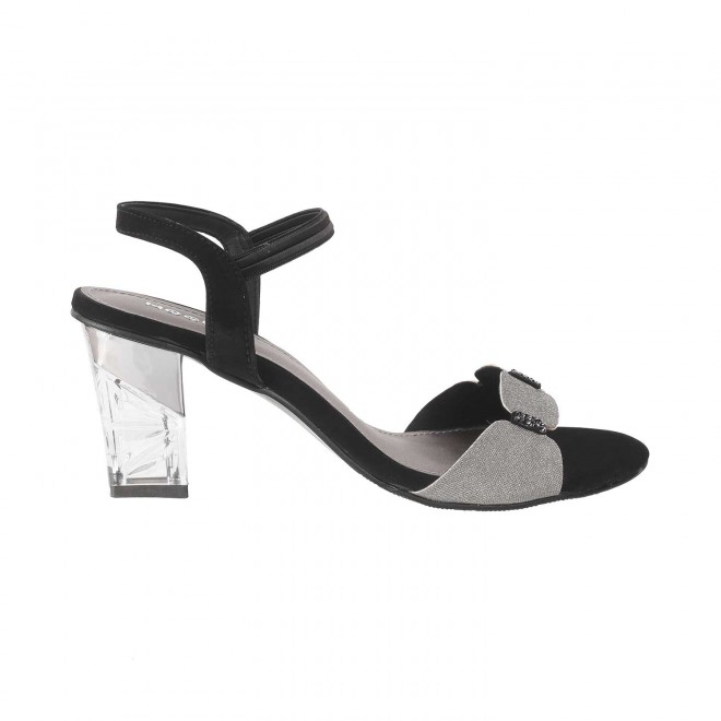 Mochi Women Black Party Sandals (SKU: 40-55-11-36)