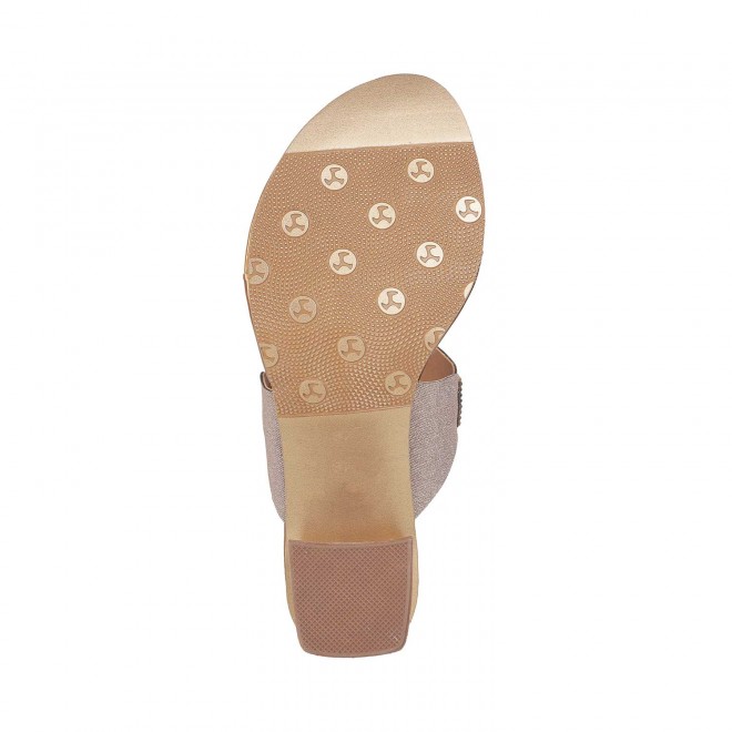 Mochi Women Antique-Gold Ethnic Sandals (SKU: 40-56-28-36)