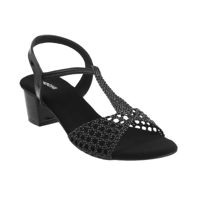Mochi Women Black Casual Sandals (SKU: 40-7-11-36)