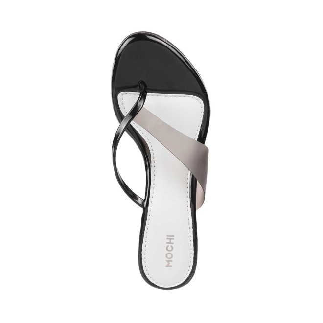 Mochi Women Black Casual Sandals (SKU: 40-73-11-36)