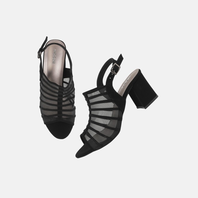 Mochi Women Black Casual Sandals (SKU: 40-800085-11-36)