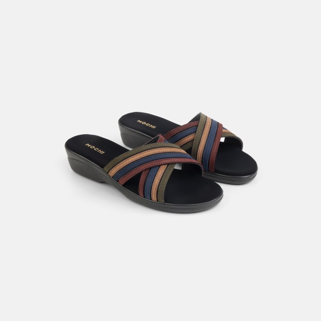 Mochi Women Brown Casual Slip Ons (SKU: 40-800122-12-36)