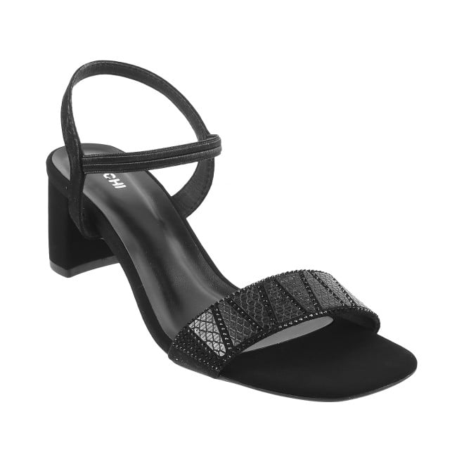 Women Black Party Sandals