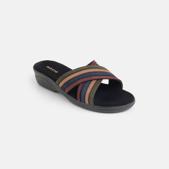 Mochi Women Brown Casual Slip Ons (SKU: 40-800122-12-36)