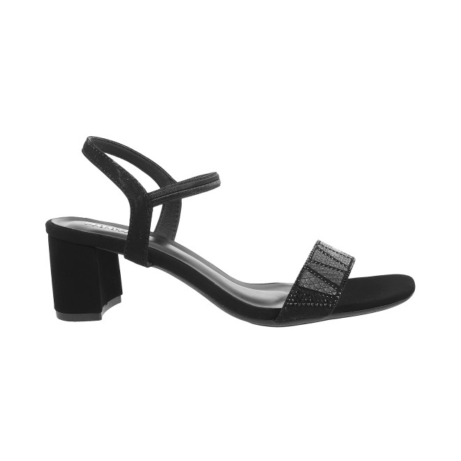 Mochi Women Black Party Sandals (SKU: 40-800122-11-36)