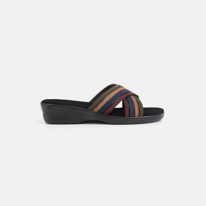 Mochi Women Brown Casual Slip Ons (SKU: 40-800122-12-36)