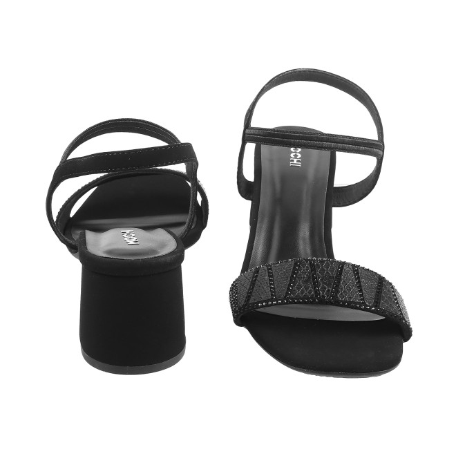 Mochi Women Black Party Sandals (SKU: 40-800122-11-36)