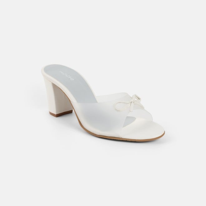 Mochi Women White Casual Slip Ons (SKU: 40-800217-16-36)
