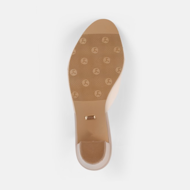 Mochi Women Peach Casual Slip Ons (SKU: 40-800217-80-36)