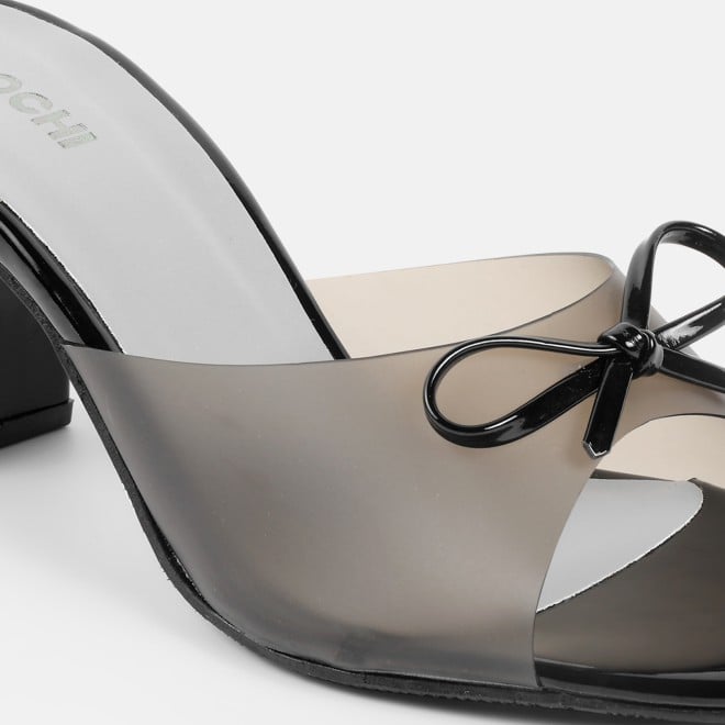 Mochi Women Black-pat Casual Slip Ons (SKU: 40-800217-31-36)