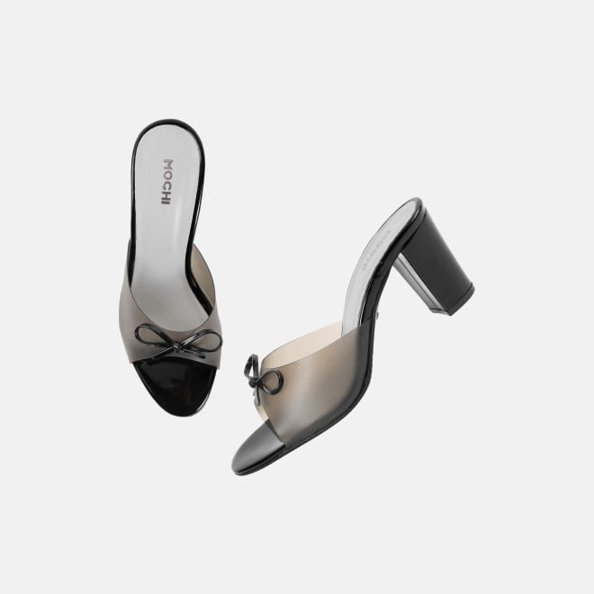 Mochi Women Black-pat Casual Slip Ons (SKU: 40-800217-31-36)