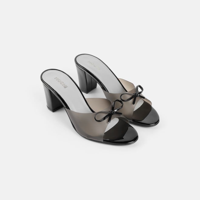 Mochi Women Black-pat Casual Slip Ons (SKU: 40-800217-31-36)