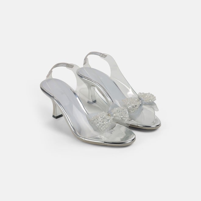 Mochi Women Silver Party Sandals (SKU: 40-800297-27-36)