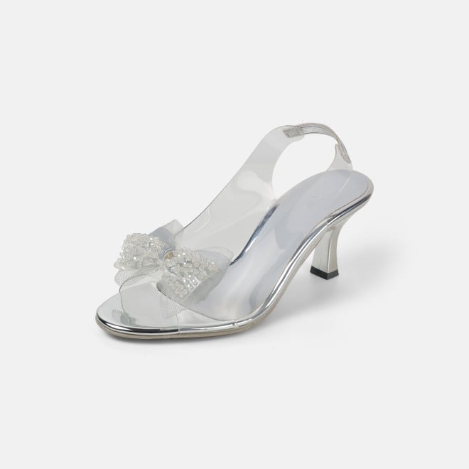 Mochi Women Silver Party Sandals (SKU: 40-800297-27-36)