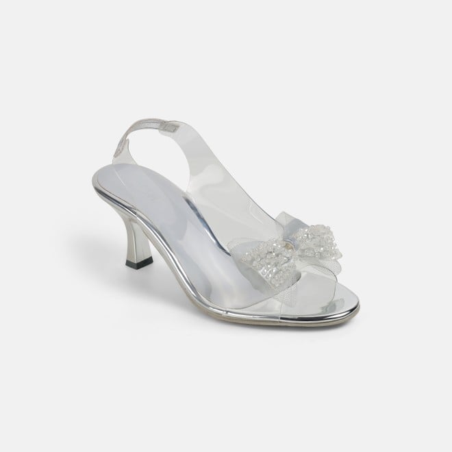 Mochi Women Silver Party Sandals (SKU: 40-800297-27-36)