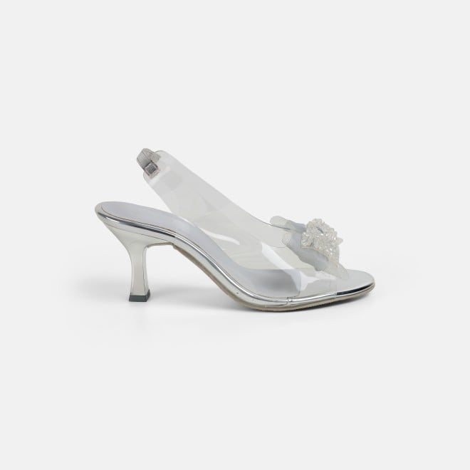 Mochi Women Silver Party Sandals (SKU: 40-800297-27-36)