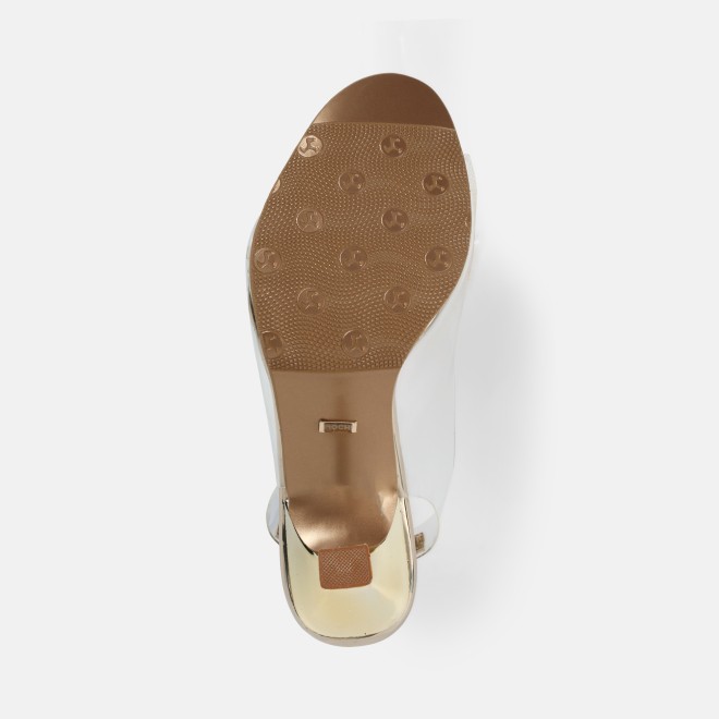 Mochi Women Gold Party Sandals (SKU: 40-800297-15-36)
