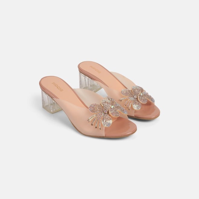 Mochi Women Peach Party Slip Ons (SKU: 40-800307-80-36)