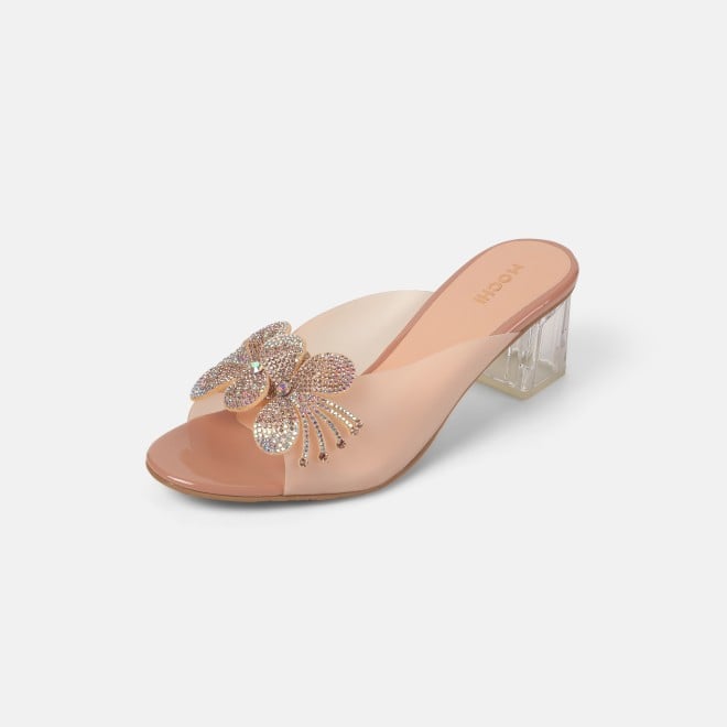 Mochi Women Peach Party Slip Ons (SKU: 40-800307-80-36)