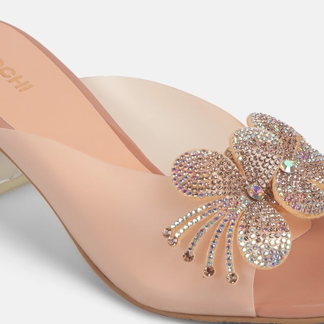 Mochi Women Peach Party Slip Ons (SKU: 40-800307-80-36)