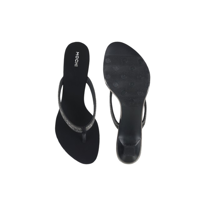 Mochi Women Black Casual Slippers (SKU: 40-800333-11-36)