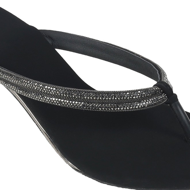 Mochi Women Black Casual Slippers (SKU: 40-800333-11-36)