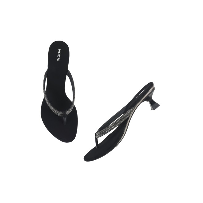 Mochi Women Black Casual Slippers (SKU: 40-800333-11-36)