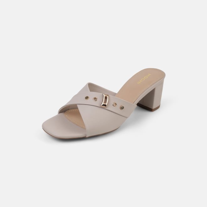 Mochi Women Grey Casual Slip Ons (SKU: 40-800341-14-36)