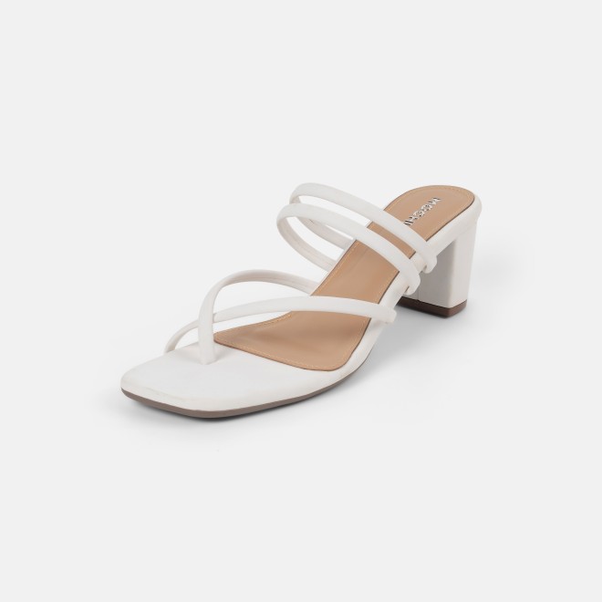 Mochi Women White Casual Slip Ons (SKU: 40-800343-16-36)