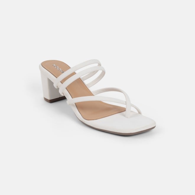 Mochi Women White Casual Slip Ons (SKU: 40-800343-16-36)