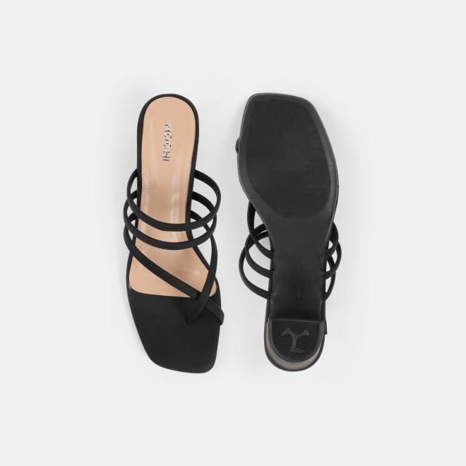 Mochi Women Black Casual Slip Ons (SKU: 40-800343-11-36)